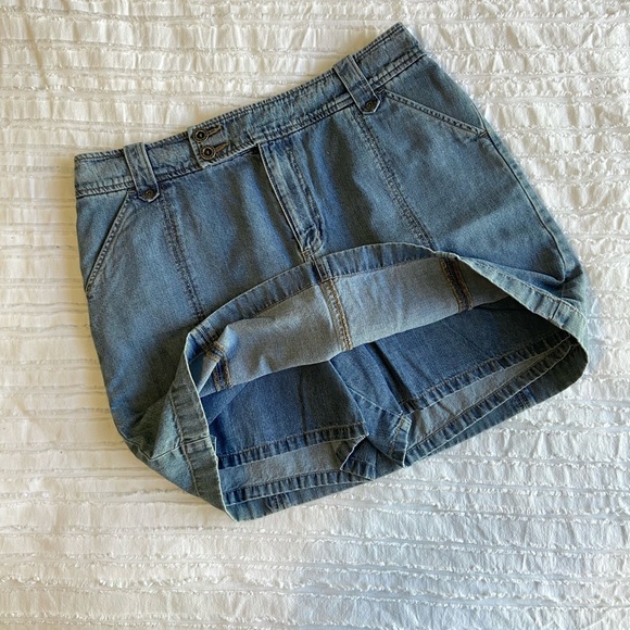 90’s Vintage Denim Skort - Picture 3 of 4